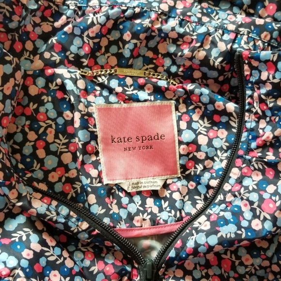 Kate Spade Packable Water-Resistant Jacket Anorak - Picture 8 of 13